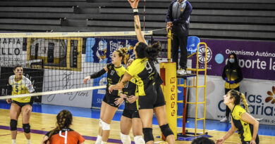 Aguere contra Mairena en Superliga 2 del voley femenino