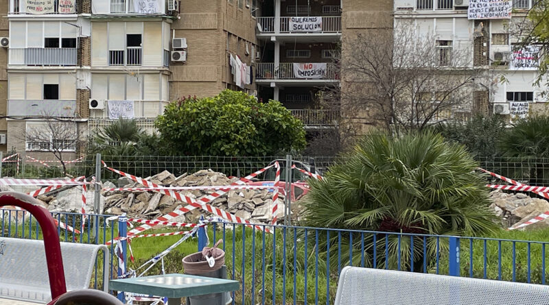 Protesta vecinal en Mairena del Aljarafe por la ubicación de una estación de bombeo