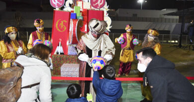 Los Reyes Magos llegan a Tomares