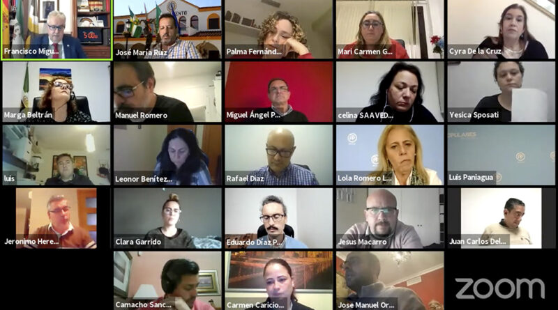 Pleno de Bormujos enero 2021 moción de censura.