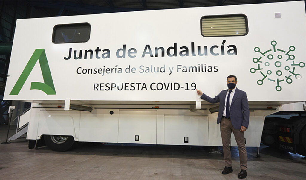 Unidad Movil del cribado semanal