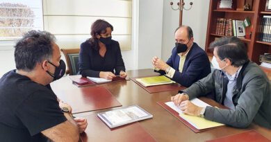 Reunión con el consorcio de transporte en Espartinas