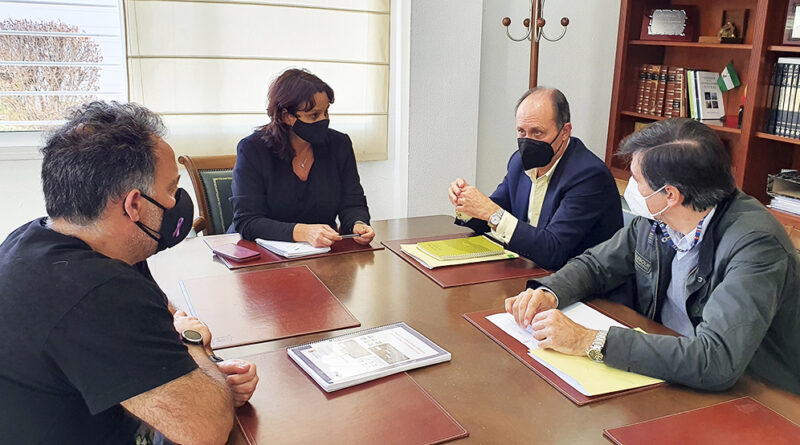 Reunión con el consorcio de transporte en Espartinas