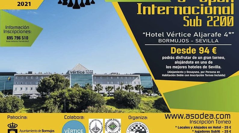 Bormujos 3º Open Internacional de Ajedrez