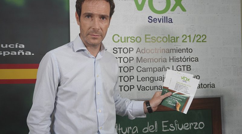 Campaña de VOX Stop Adoctrinamiento