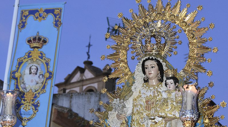 Mairena se reencuentra en la calle con la Virgen de las Mercedes