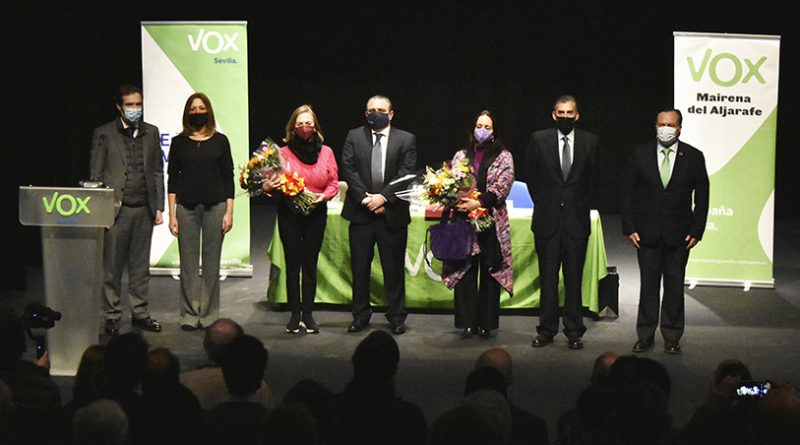 Homenaje de VOX Mairena del Aljarafe a Rafael Padura