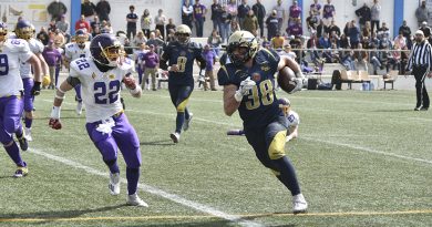 Mairena Blue Devils gana el derbi a Sevilla Linces de fútbol americano