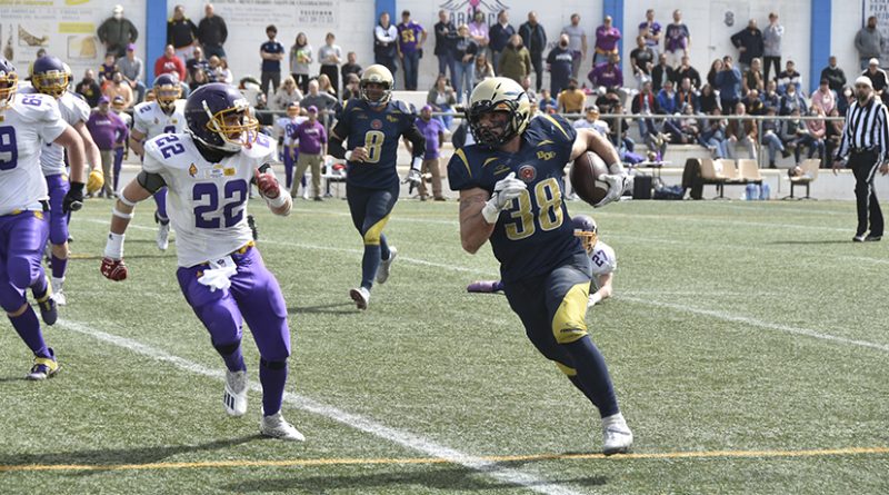 Mairena Blue Devils gana el derbi a Sevilla Linces de fútbol americano