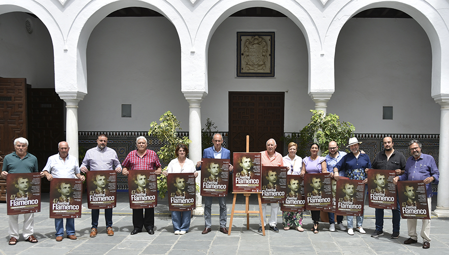 Presentación del Festival Flamenco está dedicado al cantaor el niño de Tomares