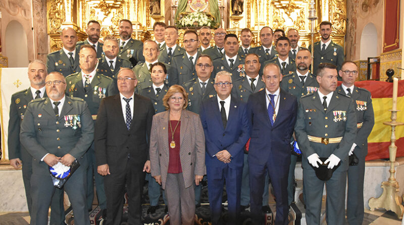 La Guardia Civil del Aljarafe celebra el día de su Patrona en Gelves