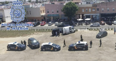 Fuerte dispositivo policial en Coria para detener a un delincuente peligroso