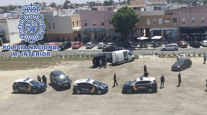 Fuerte dispositivo policial en Coria para detener a un delincuente peligroso