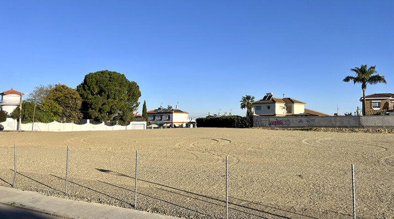 Gines entrega un solar de 3000 metros para el cuartel de la Guardia Civil