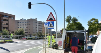 Semáforos en la Ronda Sur