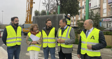 San Juan instala pantallas acústicas en la barriada Camarón