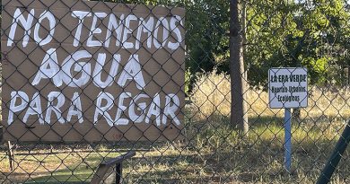 Los huertos sociales de Mairena del Aljarafe sin agua para regar