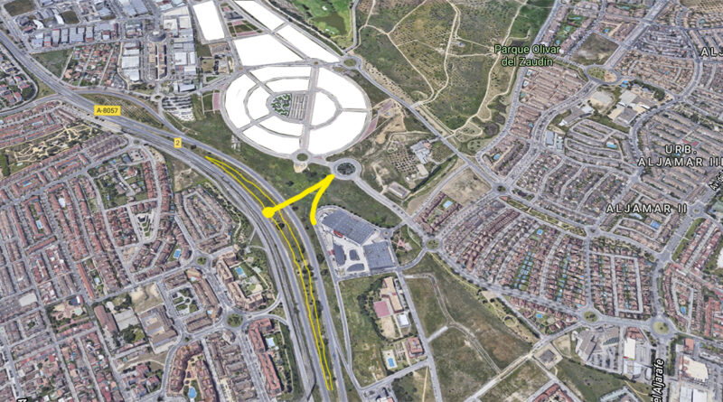 Paralizada obras variante de Mairena