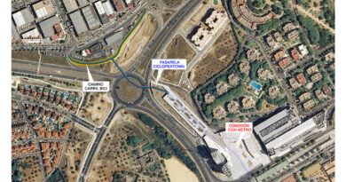 Plano del montaje pasarela PISA